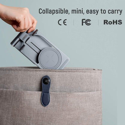 For Samsung S21 Ultra Wireless Charger Stand 15W/7.5W  Aluminum 2 in 1 Wireless Charging Station Dock Pad for Iphone 12 Pro Max/11 Pro Mas/Xs Max for Samsung S21 Note 20 Ultra (Grey)